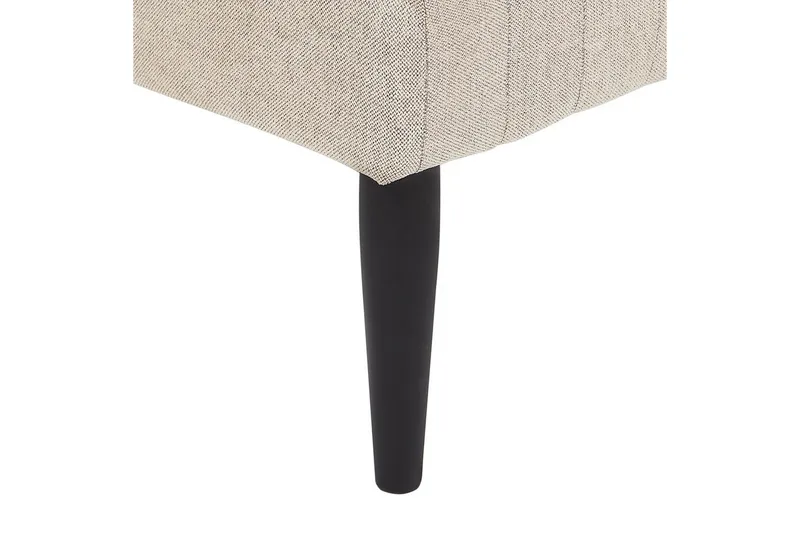 Schäslong Beliani Mauriac Beige NO_BRAND Beige - Møbler - Sofaer - Modulsofaer - Øvrige moduler for modulsofa