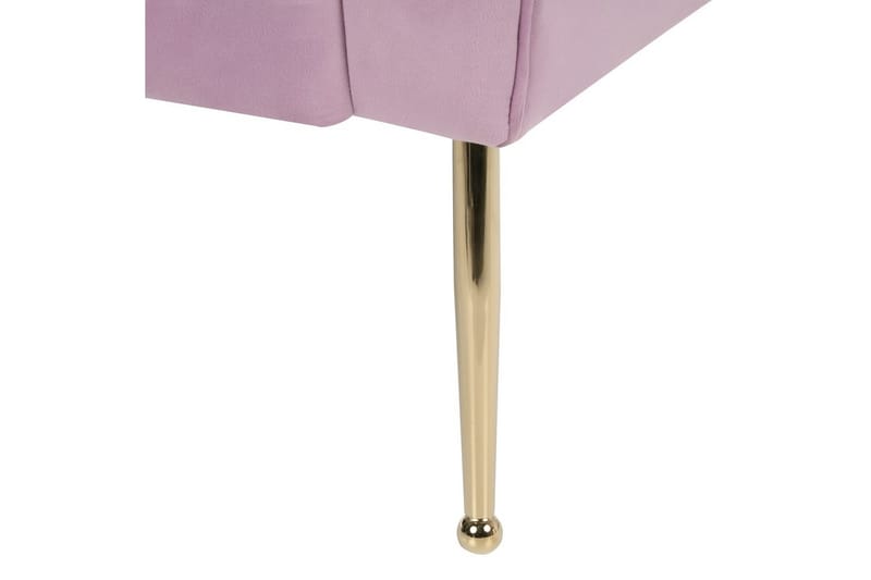 Schäslong Beliani Nantilly NO_BRAND Violet - Møbler - Sofaer - Dagsenger