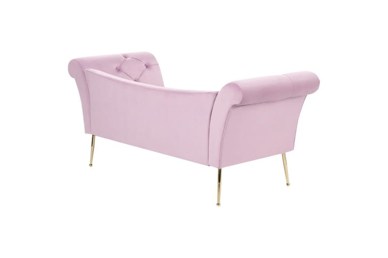 Schäslong Beliani Nantilly NO_BRAND Violet - Møbler - Sofaer - Dagsenger