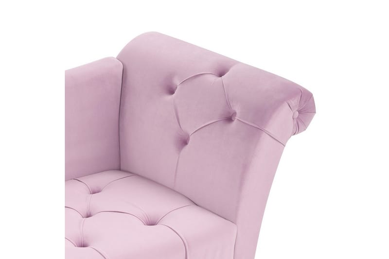 Schäslong Beliani Nantilly NO_BRAND Violet - Møbler - Sofaer - Dagsenger