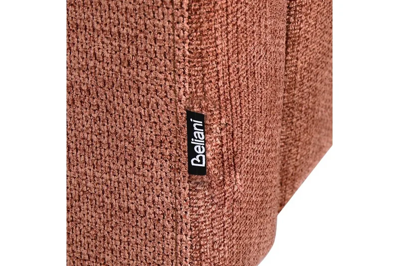 Schäslong Beliani Riom Grön, Svart, Högervänd Red Left-faced - Rød - Møbler - Sofaer - Modulsofaer - Øvrige moduler for modulsofa