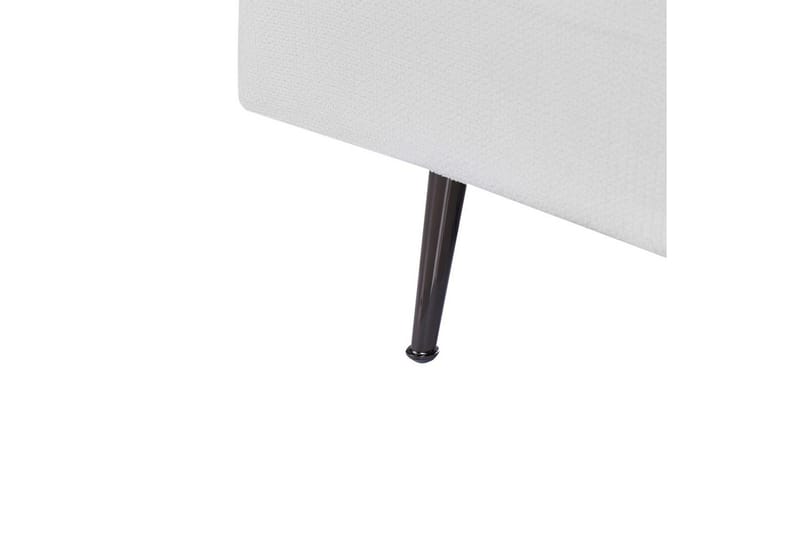 Schäslong Beliani Riom Grön, Svart, Högervänd White||Black Left-faced - Møbler - Sofaer - Modulsofaer - Øvrige moduler for modulsofa