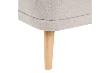 Schäslong Beliani Tanlay Beige, ljust trä, Högervänd Beige||Light colored wood Right-faced - Møbler - Sofaer - Modulsofaer - Øvrige moduler for modulsofa