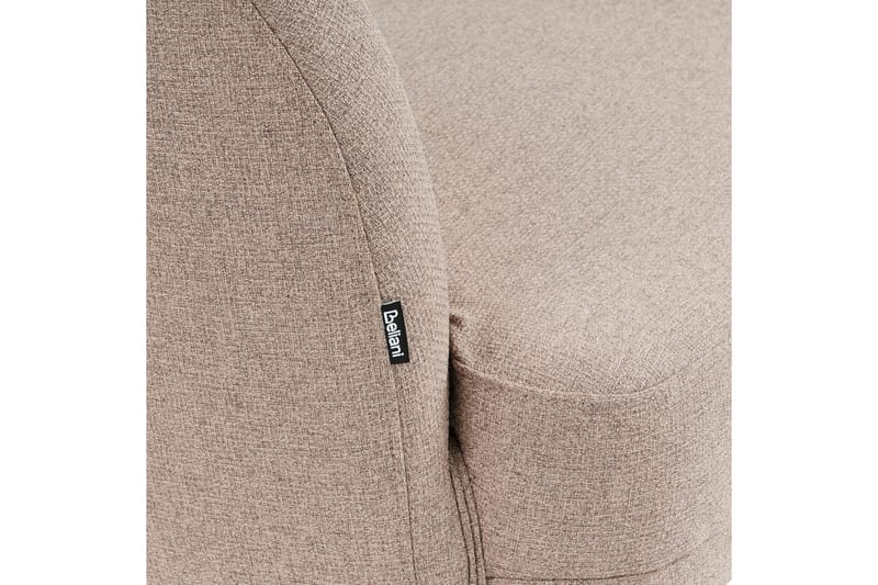 Schäslong Beliani Tanlay Beige, ljust trä, Högervänd Brown||Light colored wood Right-faced - Møbler - Sofaer - Modulsofaer - Øvrige moduler for modulsofa