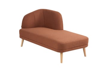 Schäslong Beliani Tanlay Beige, ljust trä, Högervänd Light brown||Light colored wood Left-faced - Møbler - Sofaer - Modulsofaer - Øvrige moduler for modulsofa