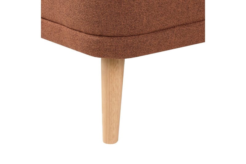 Schäslong Beliani Tanlay Beige, ljust trä, Högervänd Light brown||Light colored wood Right-faced - Møbler - Sofaer - Modulsofaer - Øvrige moduler for modulsofa