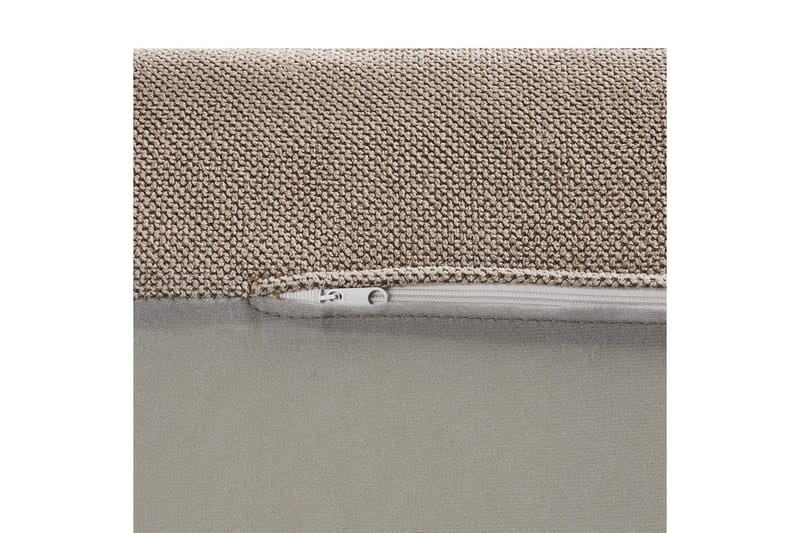 Schäslong Beliani Vizille Beige Beige - Møbler - Sofaer - Modulsofaer - Øvrige moduler for modulsofa