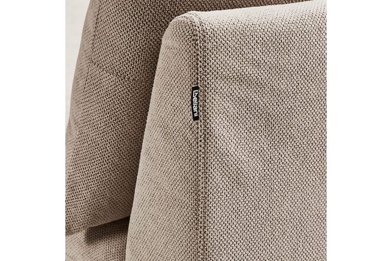 Schäslong Beliani Vizille Beige NO_BRAND Beige - Møbler - Sofaer - Modulsofaer - Øvrige moduler for modulsofa
