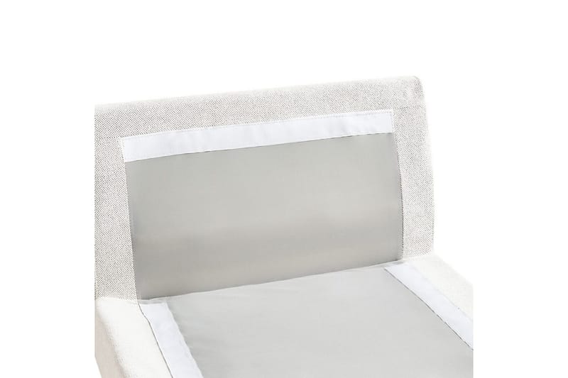 Schäslong Beliani Vizille Beige NO_BRAND White - Hvit - Møbler - Sofaer - Modulsofaer - Øvrige moduler for modulsofa