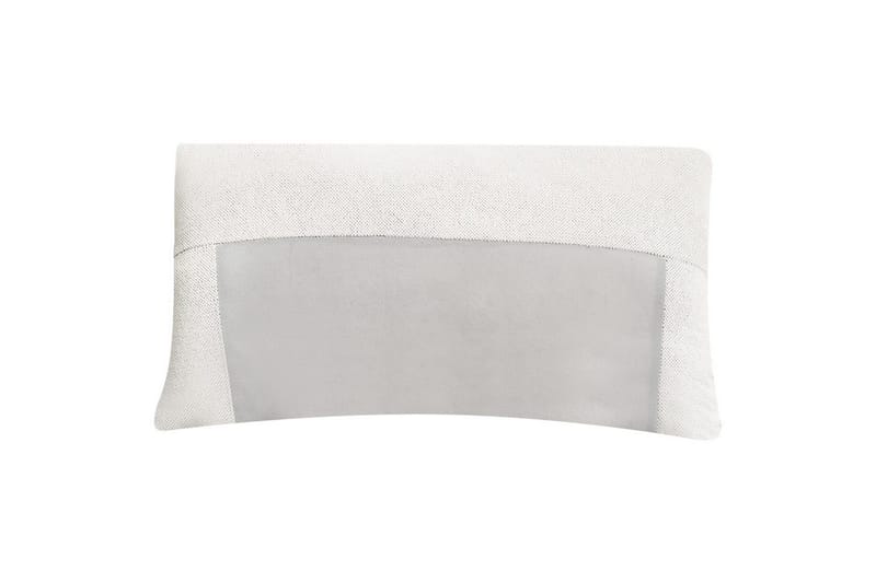 Schäslong Beliani Vizille Beige White - Hvit - Møbler - Sofaer - Modulsofaer - Øvrige moduler for modulsofa