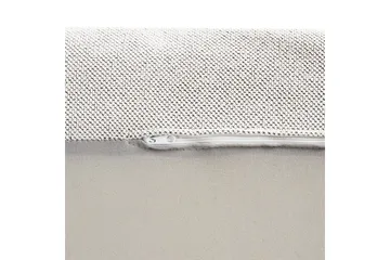 Schäslong Beliani Vizille Beige White - Hvit - Møbler - Sofaer - Modulsofaer - Øvrige moduler for modulsofa