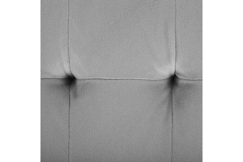 Schäslong Beliani Pessac Beige, svart, Högervänd Light grey Right-faced - Møbler - Sofaer - Modulsofaer - Øvrige moduler for modulsofa