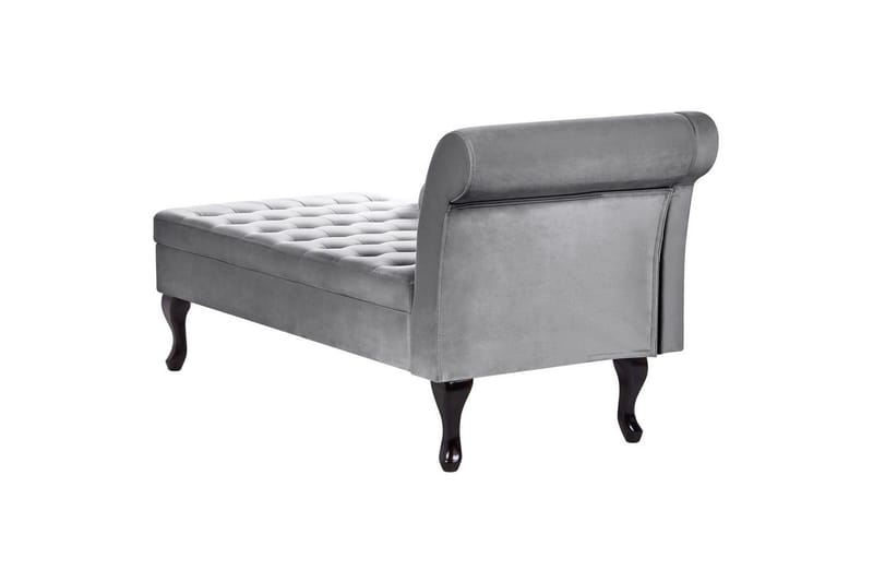 Schäslong Beliani Pessac Beige, svart, Högervänd Light grey||Black Right-faced - Møbler - Sofaer - Modulsofaer - Øvrige moduler for modulsofa