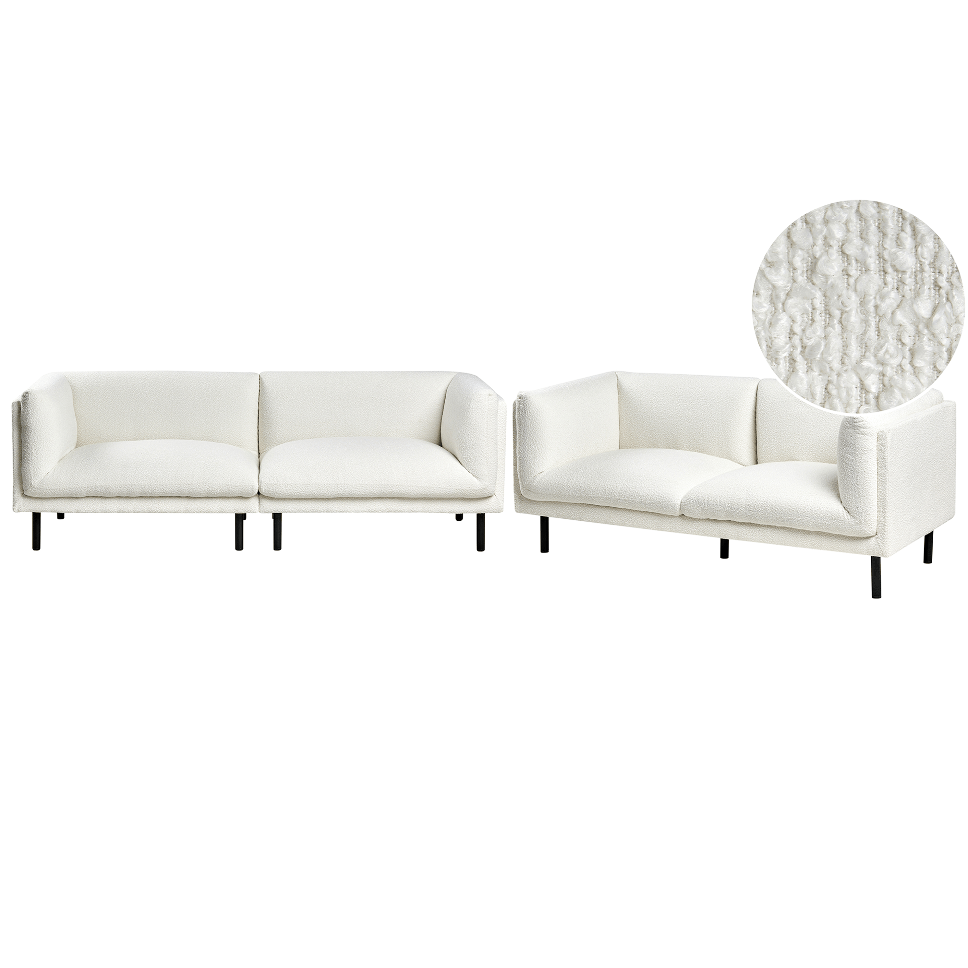 Sofagruppe Vorgod Bouclé - Off-White
