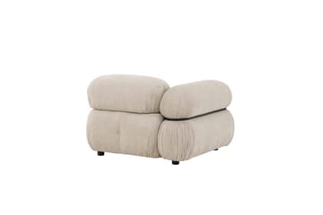Sofamodul Hjørnemodul Høyre Mika - Beige - Møbler - Sofaer - Modulsofaer - Hjørnemodul