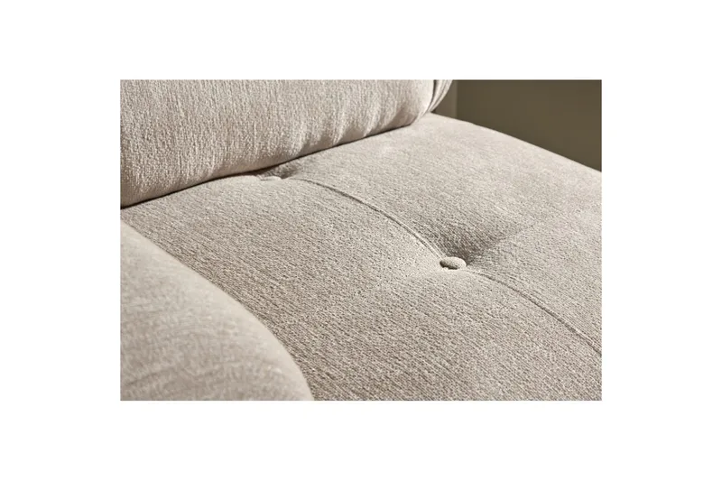 Sofamodul Hjørnemodul Høyre Mika - Beige - Møbler - Sofaer - Modulsofaer - Midtmodul