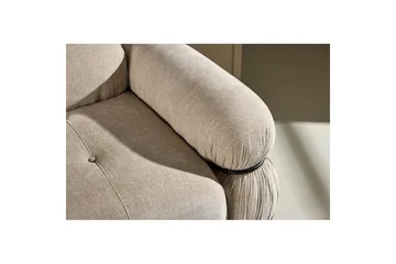 Sofamodul Hjørnemodul Venstre Mika - Beige - Møbler - Sofaer - Modulsofaer - Hjørnemodul