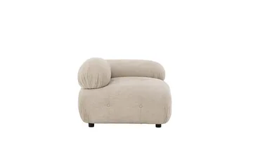 Sofamodul Hjørnemodul Venstre Mika - Beige - Møbler - Sofaer - Modulsofaer - Hjørnemodul