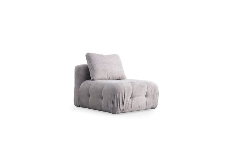 Yvara Mittmodul 90 cm - Lysegrå - Møbler - Sofaer - Modulsofaer - Midtmodul