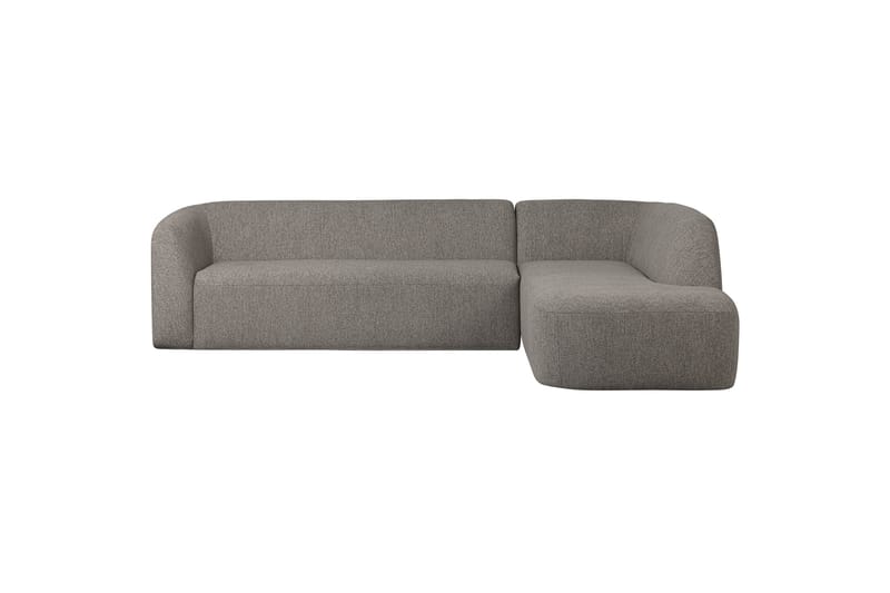 Mooli Sofa med Sjeselong 3-seter - Grå - Sofa med sjeselong - 3 seters sofa med divan