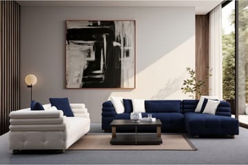 Namarta 3-seters Sofa - Hvit - Møbler - Sofaer - Sofa 3 seter