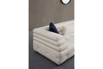 Namarta 3-seters Sofa - Hvit - Møbler - Sofaer - Sofa 3 seter
