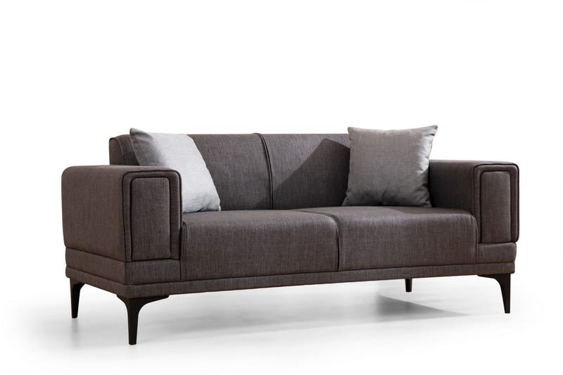 Naoko 3-seter Sofa - Mørkegrå - Møbler - Sofaer - 2 seter sofa