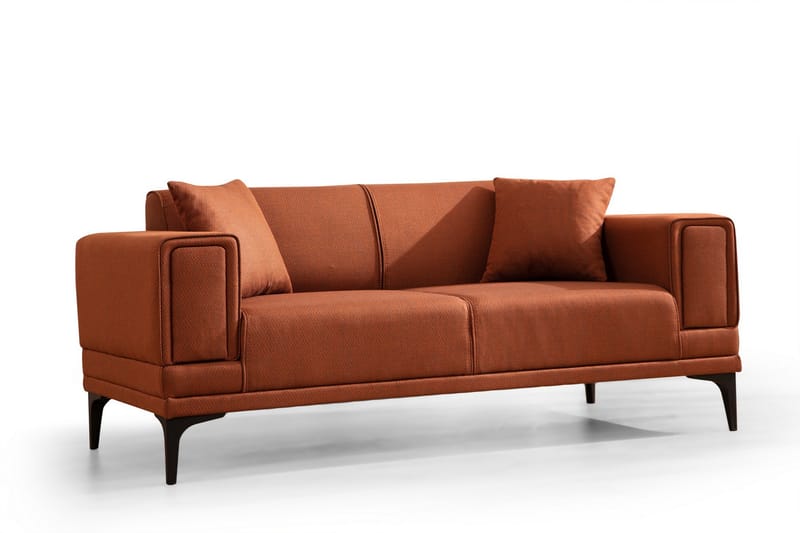 Naoko 3-seter Sofa - Rød - Møbler - Sofaer - 2 seter sofa