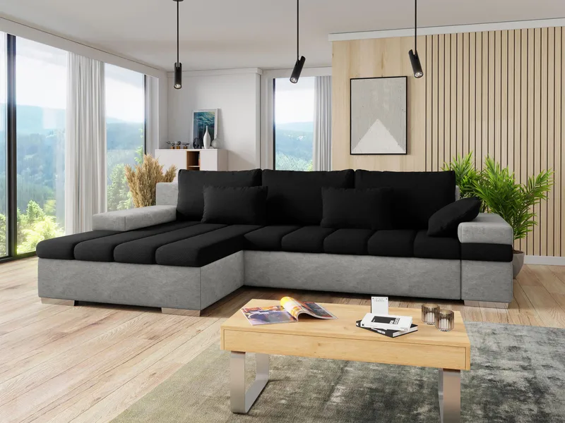 Naoma 4-seters Sofa med Divan Venstre - Møbler - Sofaer - Hjørnesofa