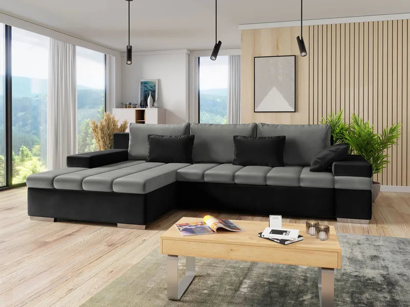Naoma 4-seters Sofa med Divan Venstre - Møbler - Sofaer - Hjørnesofa