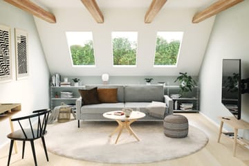 Nevada 3-seters Stoffsofa - Grå - Møbler - Sofaer - Sofa 3 seter