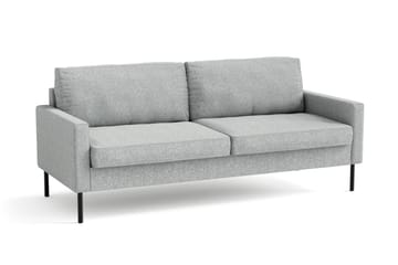 Nevada 3-seters Stoffsofa - Grå - Møbler - Sofaer - Sofa 3 seter