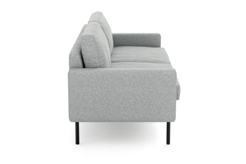 Nevada 3-seters Stoffsofa - Grå - Møbler - Sofaer - Sofa 3 seter