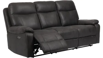 Norvian reclinersofa 3-seter elektrisk - Svart - Møbler - Sofaer - Sofa 3 seter