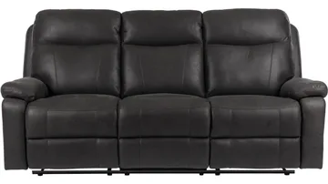 Norvian reclinersofa 3-seter elektrisk - Svart - Møbler - Sofaer - Sofa 3 seter