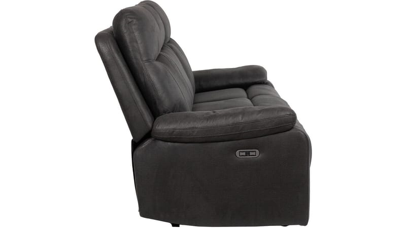 Norvian reclinersofa 3-seter elektrisk - Svart - Møbler - Sofaer - Sofa 3 seter
