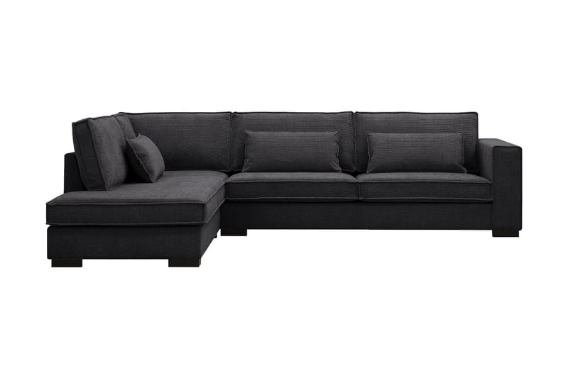 Nova 4-seters Sofa med Sjeselong Venstre - Grå - Møbler - Sofaer - Sofa med sjeselong