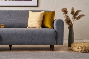 Noya 3-seters Sofa - Grå - Møbler - Sofaer - Sofa 3 seter
