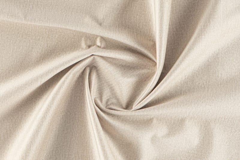 Ocean Lyx 3-seter Fløyelssofa med Nakkeruller - Beige - Møbler - Sofaer - Fløyel sofaer