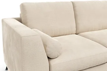 Ocean Lyx 3-seters Fløyelssofa - Beige - Møbler - Sofaer - Fløyel sofaer