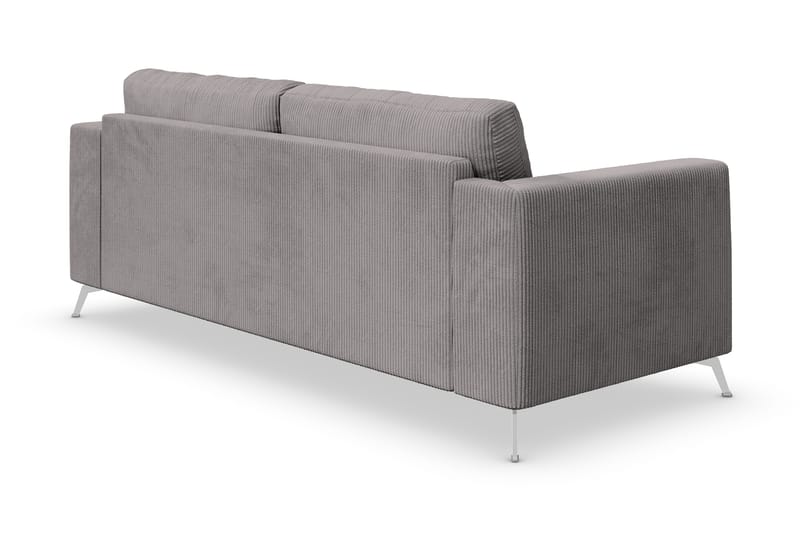 Ocean Lyx 3-seters Manchestersofa - Mørk grå - Møbler - Sofaer - Sofa 3 seter