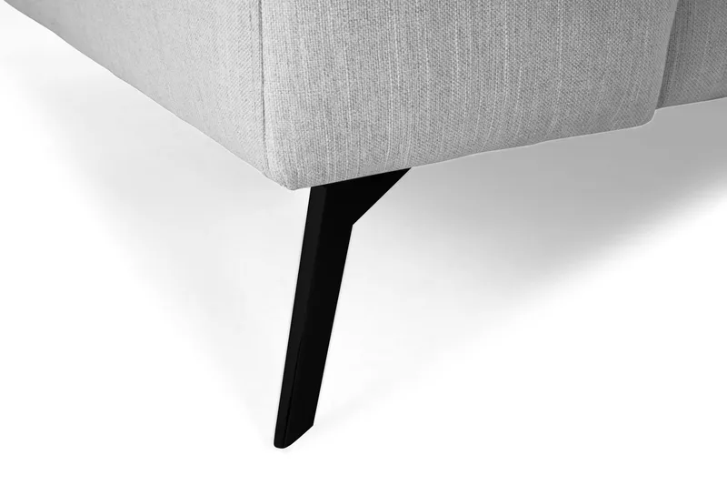 Ocean Lyx 3-seters Stoffsofa - Grå - Møbler - Sofaer - 4 seter sofa