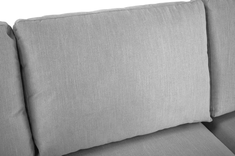 Ocean Lyx 3-seters Stoffsofa - Grå - Møbler - Sofaer - 4 seter sofa