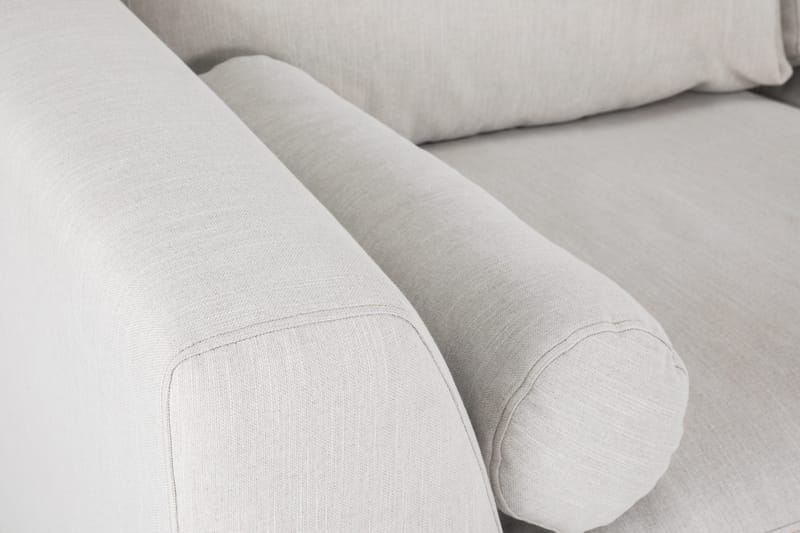 Ocean Lyx 3-seters Stoffsofa - Lys grå - Møbler - Sofaer - Sofa 3 seter