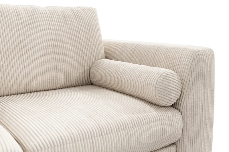 Ocean Lyx 4-seters Manchestersofa - Beige - Møbler - Sofaer - 4 seter sofa