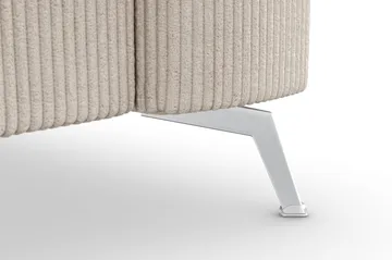 Ocean Lyx 4-seters Manchestersofa - Beige - Møbler - Sofaer - 4 seter sofa