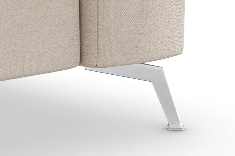 Ocean Lyx 4-seters Stoffsofa - Beige - Møbler - Sofaer - 4 seter sofa