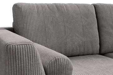 Ocean Lyx 5-seters Vendbar L-formet Hjørnesofa i Manchester - Mørk grå - Møbler - Sofaer - Hjørnesofa