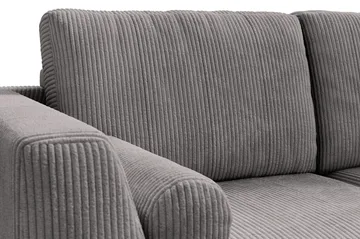 Ocean Lyx 5-seters Vendbar L-formet Hjørnesofa i Manchester - Mørk grå - Møbler - Sofaer - Hjørnesofa