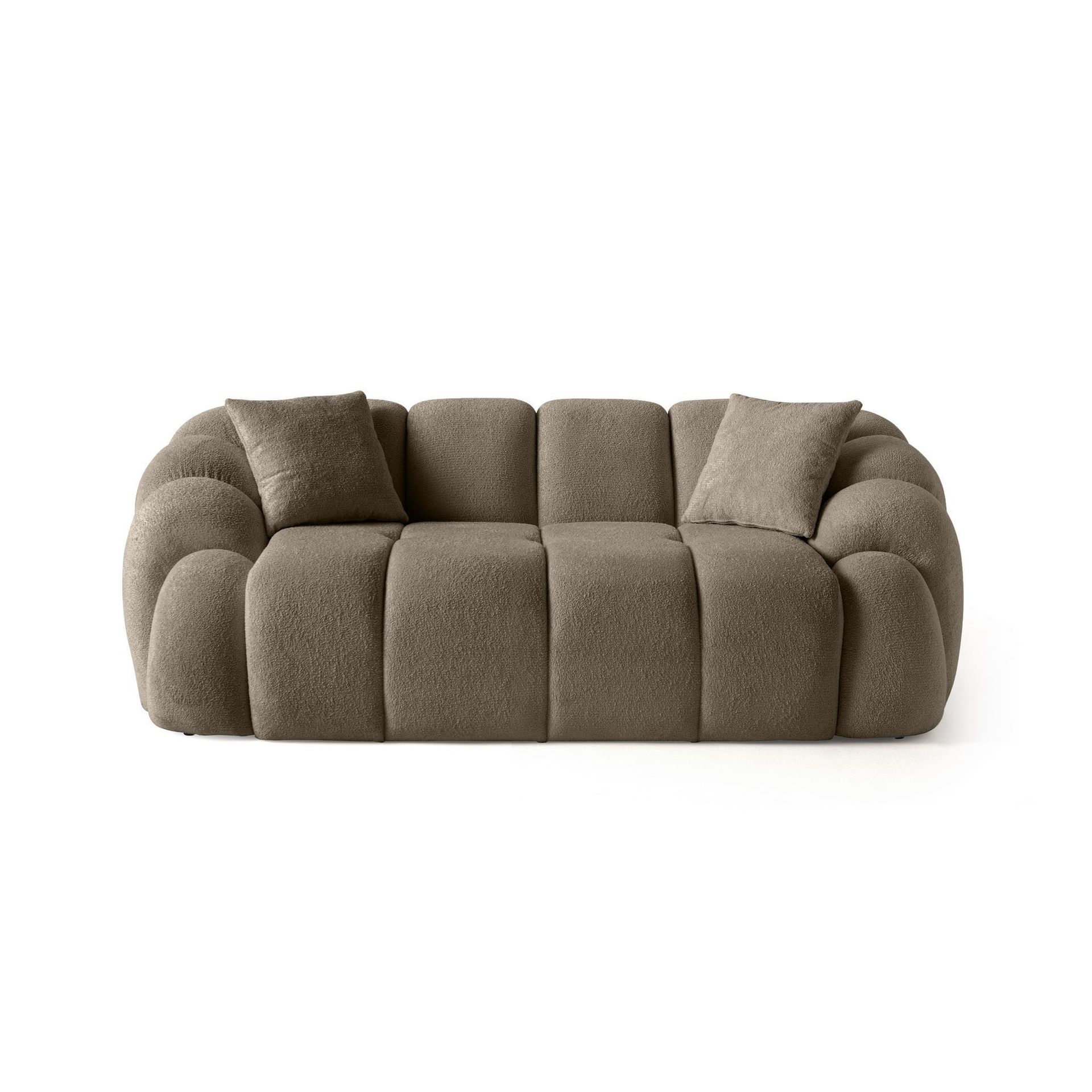 Octavio 2-seters sofa 199x70x80 cm - Brun